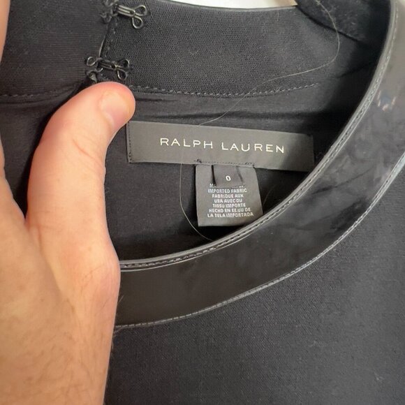 Ralph Lauren Black Label Wool Silk Dress Size 0 - Picture 3 of 5